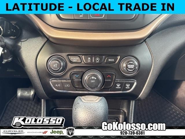 used 2017 Jeep Cherokee car, priced at $13,500