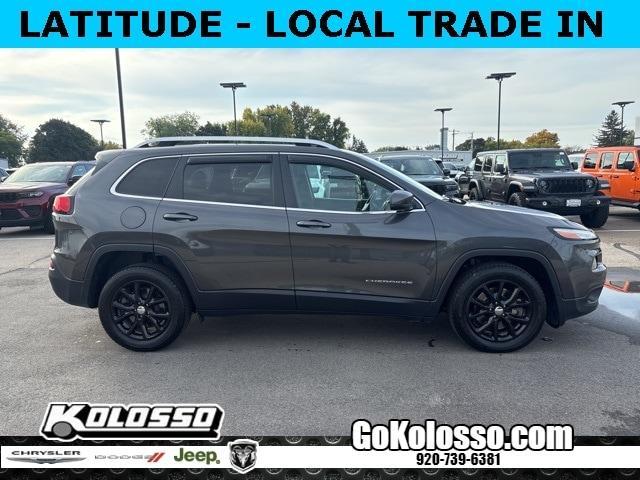 used 2017 Jeep Cherokee car, priced at $13,500