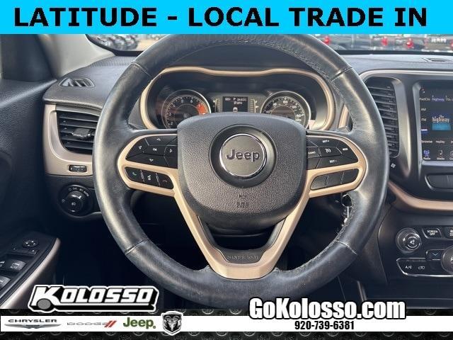 used 2017 Jeep Cherokee car, priced at $13,500