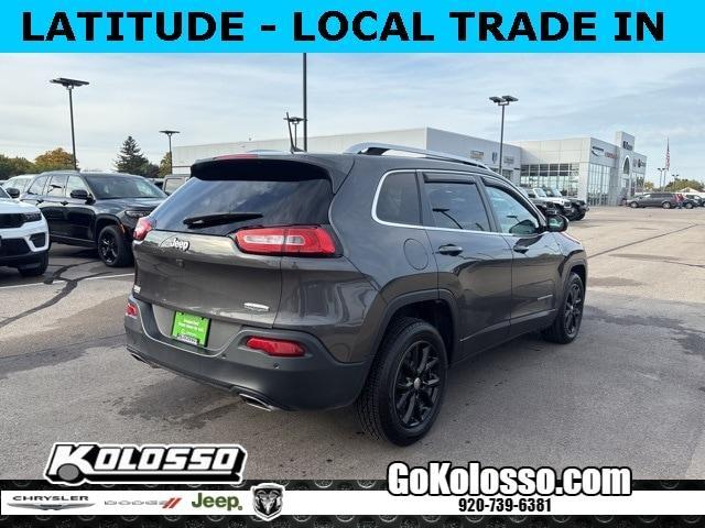 used 2017 Jeep Cherokee car, priced at $13,500