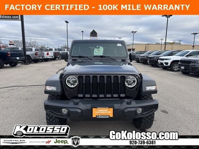 used 2021 Jeep Wrangler Unlimited car, priced at $34,221