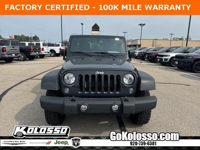 used 2016 Jeep Wrangler Unlimited car, priced at $22,734