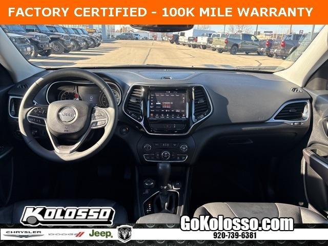 used 2022 Jeep Cherokee car, priced at $26,500