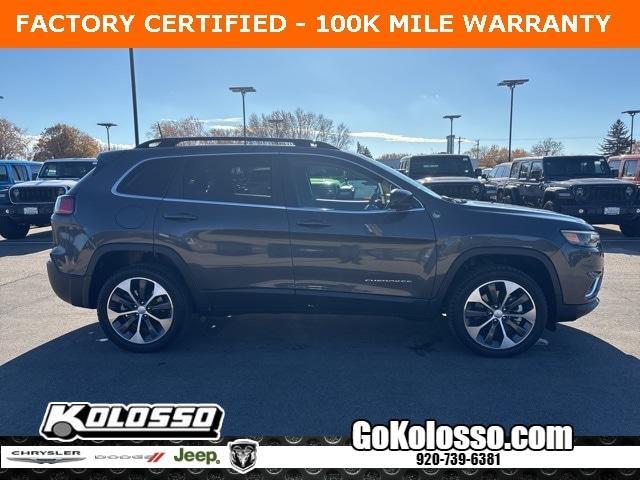 used 2022 Jeep Cherokee car, priced at $26,500