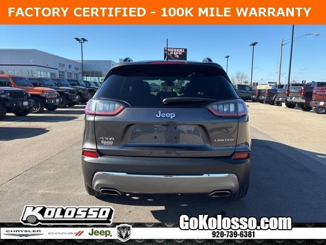 used 2022 Jeep Cherokee car, priced at $26,500