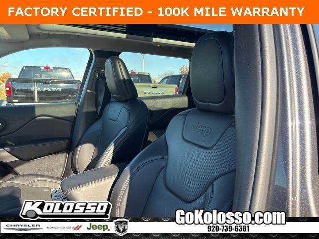 used 2022 Jeep Cherokee car, priced at $26,500