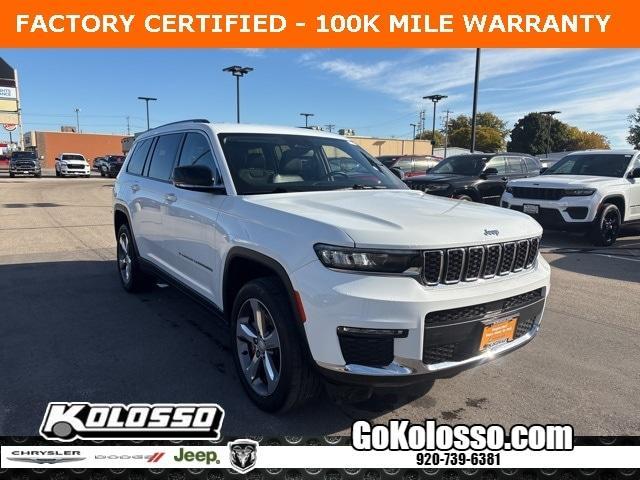 used 2022 Jeep Grand Cherokee L car, priced at $28,990
