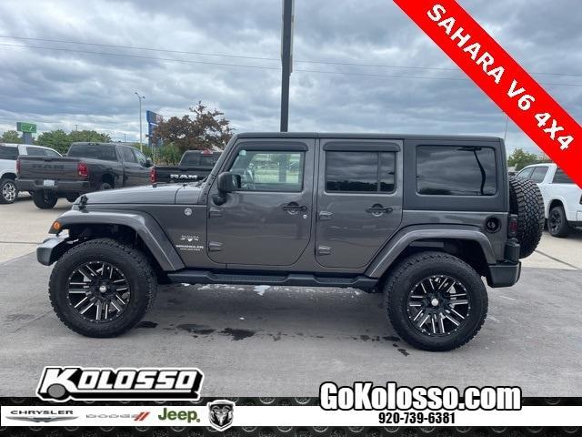 used 2017 Jeep Wrangler Unlimited car, priced at $22,500
