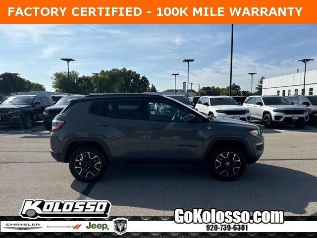 used 2021 Jeep Compass car, priced at $21,754