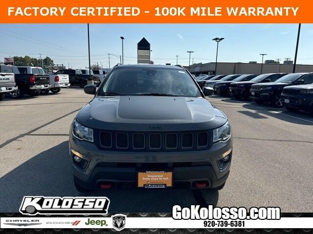 used 2021 Jeep Compass car, priced at $21,754