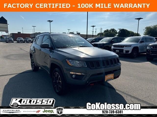 used 2021 Jeep Compass car, priced at $21,754