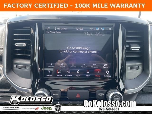 used 2021 Ram 1500 car, priced at $42,500