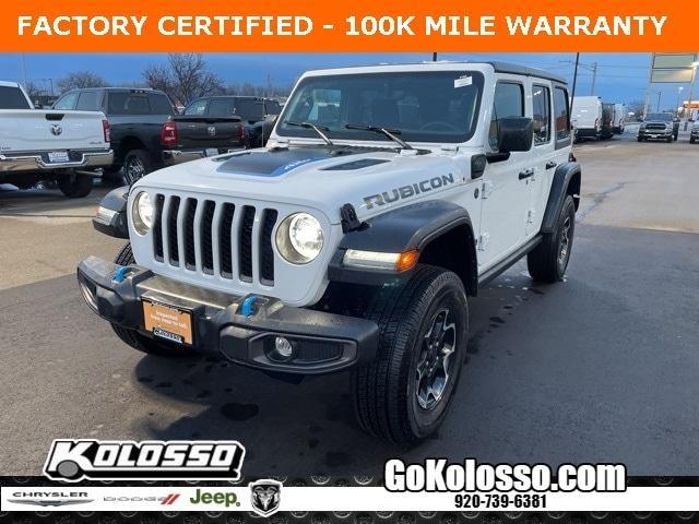 used 2023 Jeep Wrangler 4xe car, priced at $36,500