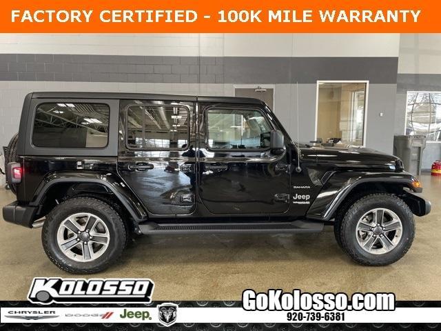 used 2022 Jeep Wrangler Unlimited car, priced at $36,493