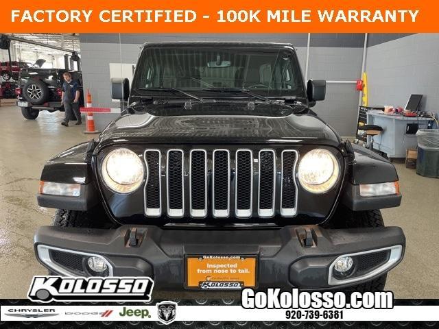 used 2022 Jeep Wrangler Unlimited car, priced at $36,493