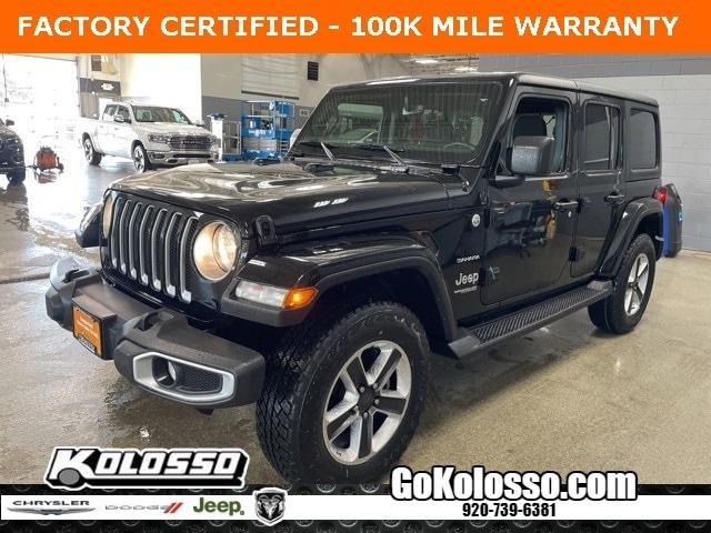 used 2022 Jeep Wrangler Unlimited car, priced at $36,493