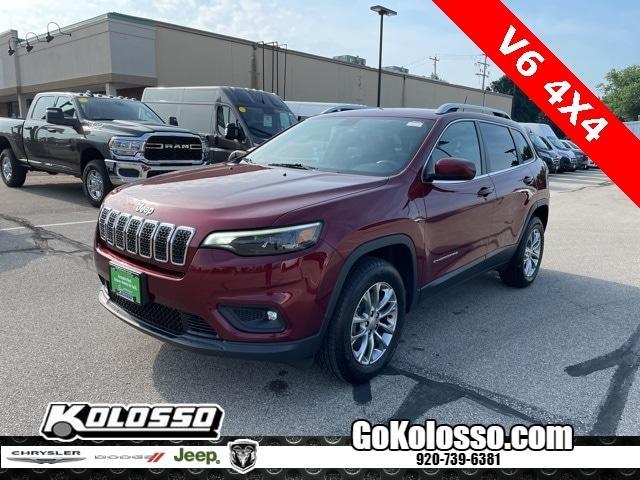 used 2019 Jeep Cherokee car, priced at $18,500
