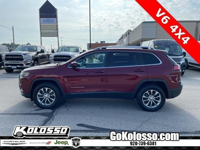 used 2019 Jeep Cherokee car, priced at $18,500