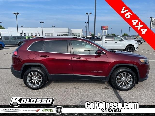 used 2019 Jeep Cherokee car, priced at $18,500