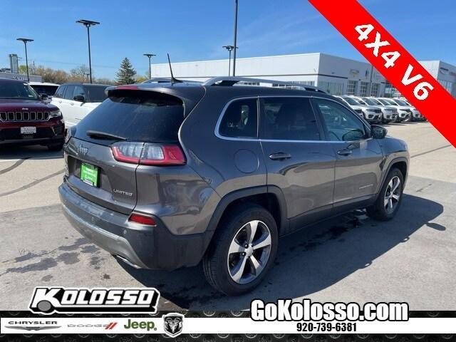 used 2019 Jeep Cherokee car, priced at $16,996