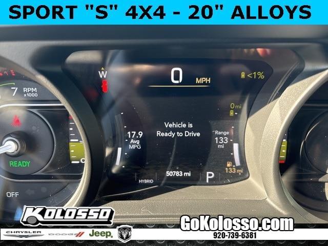 used 2024 Jeep Wrangler 4xe car, priced at $32,500