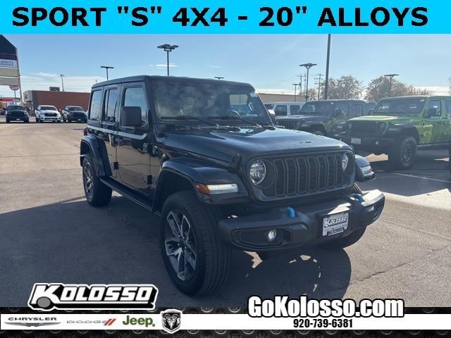 used 2024 Jeep Wrangler 4xe car, priced at $32,500