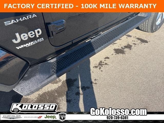 used 2022 Jeep Wrangler Unlimited car, priced at $35,500