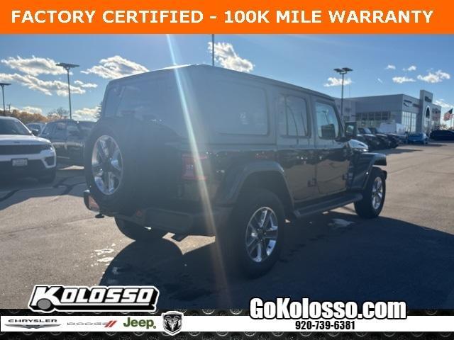 used 2022 Jeep Wrangler Unlimited car, priced at $35,500