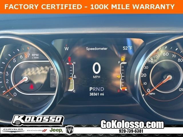 used 2022 Jeep Wrangler Unlimited car, priced at $35,500