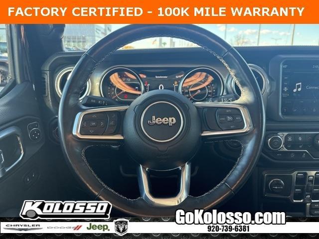 used 2022 Jeep Wrangler Unlimited car, priced at $35,500