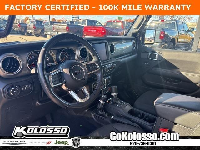 used 2022 Jeep Wrangler Unlimited car, priced at $35,500
