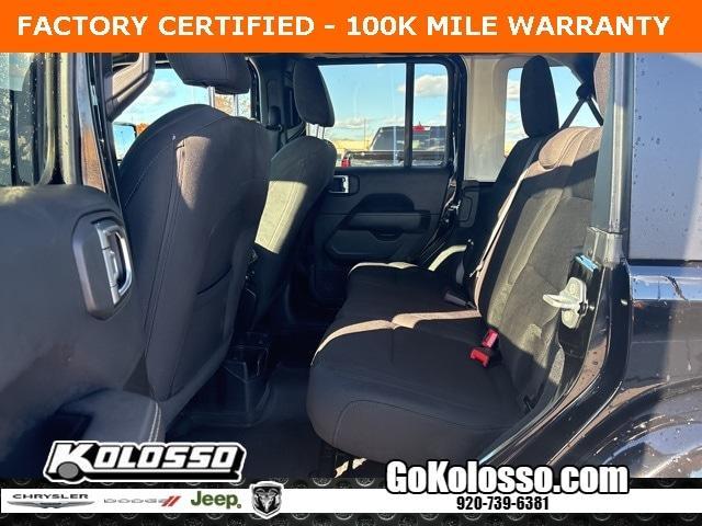 used 2022 Jeep Wrangler Unlimited car, priced at $35,500