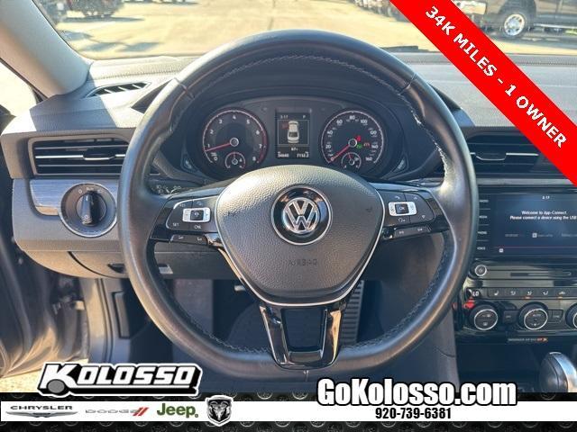 used 2020 Volkswagen Passat car, priced at $21,500