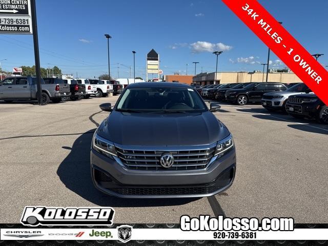 used 2020 Volkswagen Passat car, priced at $21,500