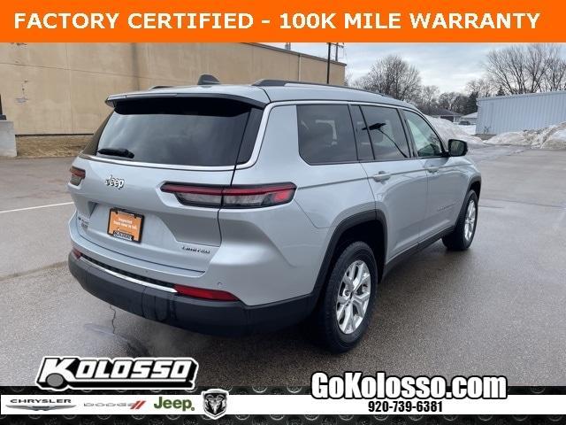 used 2023 Jeep Grand Cherokee L car, priced at $34,500