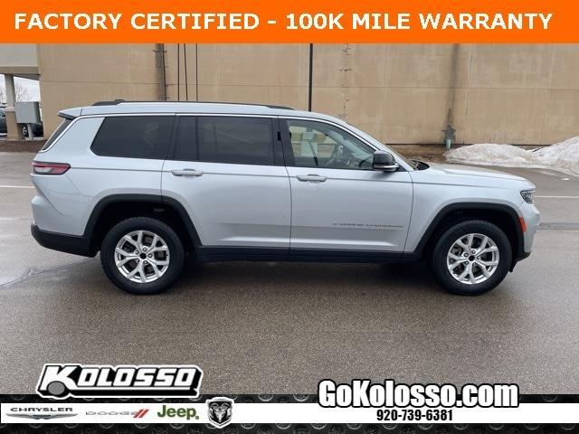 used 2023 Jeep Grand Cherokee L car, priced at $34,500
