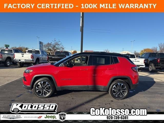 used 2023 Jeep Compass car, priced at $27,999