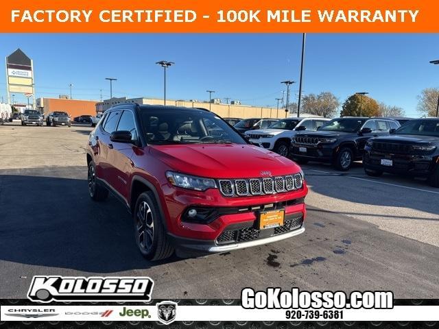 used 2023 Jeep Compass car, priced at $27,999