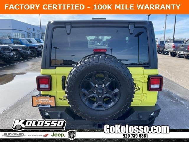 used 2023 Jeep Wrangler car, priced at $32,979