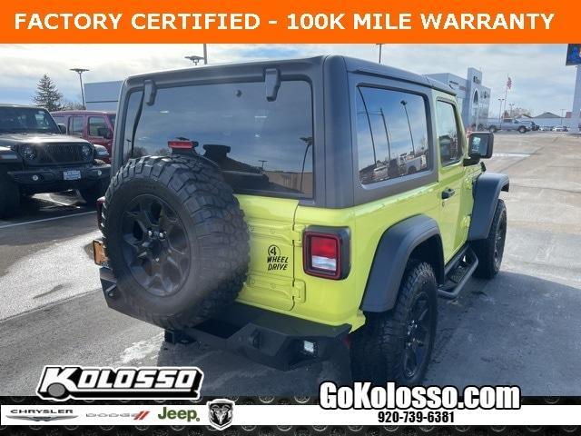 used 2023 Jeep Wrangler car, priced at $32,979