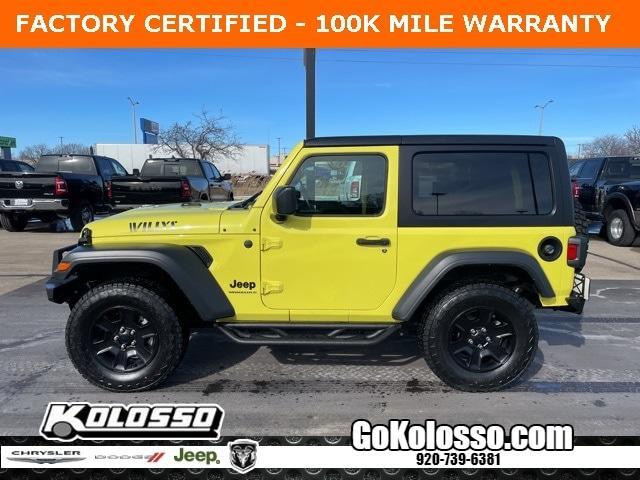 used 2023 Jeep Wrangler car, priced at $32,979