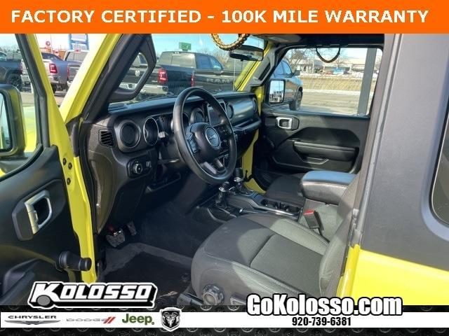 used 2023 Jeep Wrangler car, priced at $32,979