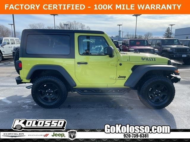 used 2023 Jeep Wrangler car, priced at $32,979