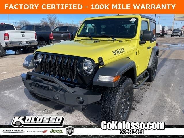 used 2023 Jeep Wrangler car, priced at $32,979