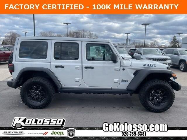 used 2024 Jeep Wrangler 4xe car, priced at $41,500