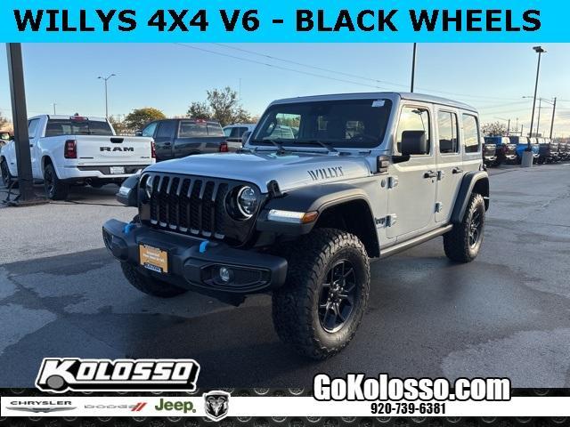 used 2024 Jeep Wrangler 4xe car, priced at $36,988