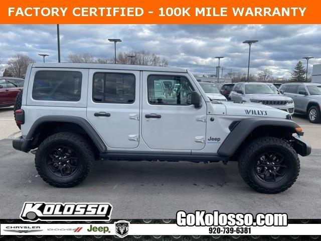 used 2024 Jeep Wrangler 4xe car, priced at $41,500