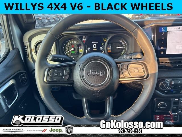 used 2024 Jeep Wrangler 4xe car, priced at $36,988
