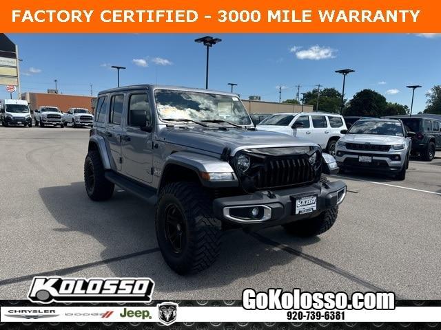 used 2018 Jeep Wrangler Unlimited car, priced at $31,902