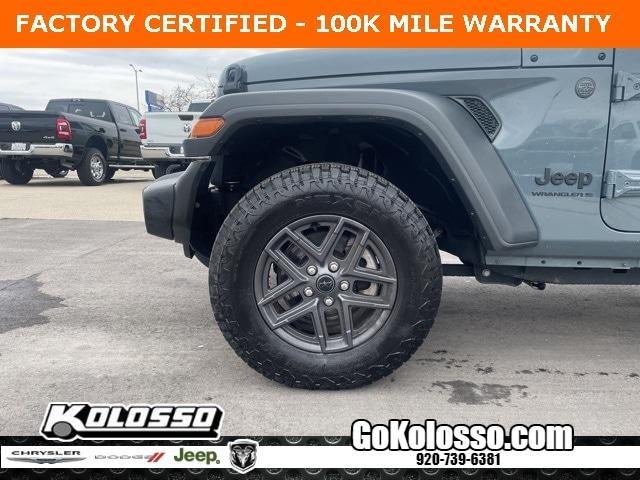 used 2024 Jeep Wrangler car, priced at $41,500